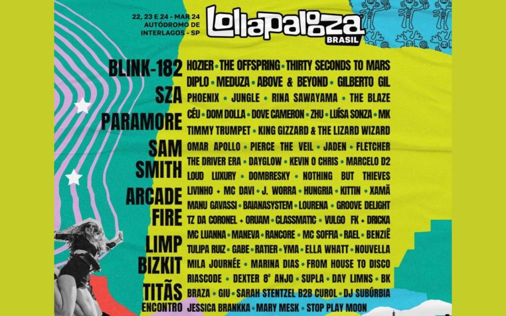 Lollapalooza Brasil 2024 - Imagem Reprodução Instagram